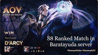 AOV - Arena Of Valor - D’arcy ( MID ) gameplay