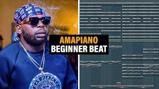 How to Make Amapiano on FL Studio For Beginners (Drum Loops + Melodies + FREE FLP)
