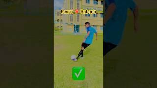 Easy way to learn perfect Rabona (Rabona tutorial @rakeshnjr #shorts #footballshorts