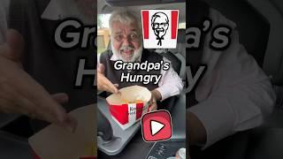 Great Value New Giant Snack Pack. Grandpa is Hungry #kfc #fastfood #grandpa #chicken