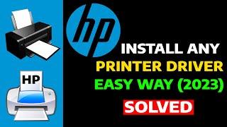 How to Download & Install Any Printer Drivers HP 2023 | HP Printer Software Installation Process