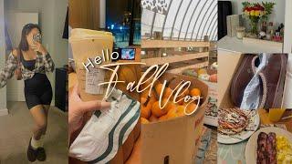 It’s a Fall Vlog : Pumpkin Patch, Uggs, Starbucks Fall Drinks, Breakfast Date, Flowers, Farm & more