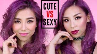 Cute VS Sexy Makeup Look -Valentines Day