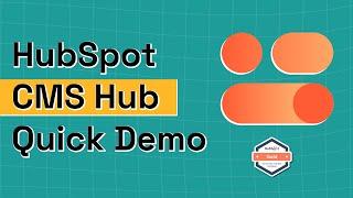 HubSpot CMS HUB Quick Demo | Why Host Your Business Website on HubSpot?