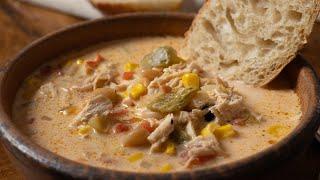 WHITE CHICKEN CHILI SOUP: Cozy up to a Bowl of Savory Soup/Easy & Delicious Recipe Perfect for Fall