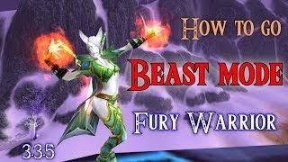 How to DPS as a Fury Warrior in 3.3.5!