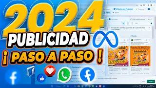 Cómo hacer PUBLICIDAD en FACEBOOK Ads 2024 | Cómo hacer ANUNCIOS en Facebook