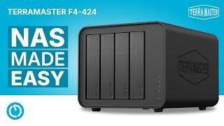 The NAS for Everybody - Terramaster F4-424