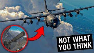 Why the US Air Force Installed a Howitzer on a Cargo Plane