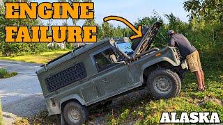 ENGINE TROUBLE in Alaska // Overlanding in Alaska - S01E32