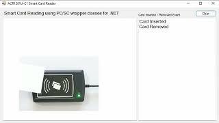 ACR1281U C1 Smart Card Reader Demo Using PCSC-Sharp C#