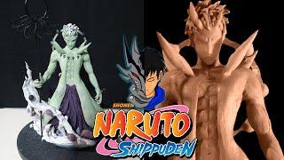 Sculpting Naruto - Obito | biju mode || Membuat actionfigure Obito