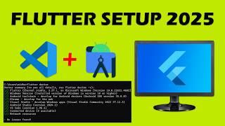 How to Set Up Flutter SDK in 2025 | Step-by-Step Guide for Flutter Installation for Beginners