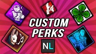 How to get CUSTOM PERKS in under 1 minute + Top 5 BEST icon packs in Nightlight! [DBD 2023]