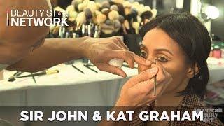 Sir John Shares His Makeup Process with Kat Graham