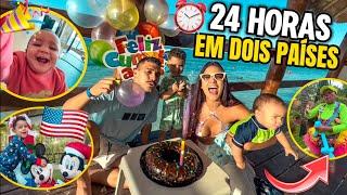 24 HORAS COMIGO | ANIVERSÁRIO DO DOM EM CANCÚN + VIAGEM PRA ORLANDO 