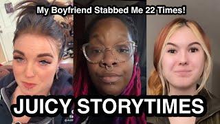 STORYTIME- He Tried To End My Life! (Dating Horror Stories) | TikTok Stitch Compilation