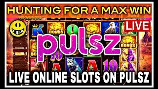 LIVE ONLINE SLOTS ON PULSZ | MAX WIN HUNT | WIN CASH PRIZES