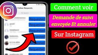 Comment voir les demandes de suivi envoyées sur Instagram 2024।  Comment supprimer la demande