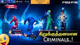  TOP CRIMINAL  ATROCITIES  கிறுக்கு CRIMINALS ️ DIAMONDS GIVEAWAY  BEST GRANDMASTER MATCH