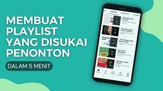 CARA MEMBUAT PLAYLIST DI YOUTUBE - Belajar Youtube Pemula