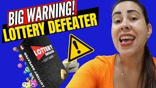 LOTTERY DEFEATER SOFTWARE - ((BIG WARNING)) - Lottery Defeater Software Reviews - Lottery Defeater