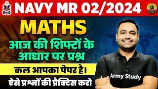 Indian Navy MR Maths Important Class 2024 | Navy Maths Class | Navy Maths Important Question