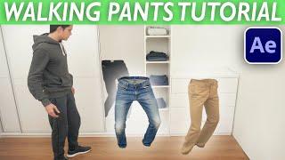 Editing Magic: WALKING PANTS VFX (Invisible Man) - After Effects Tutorial