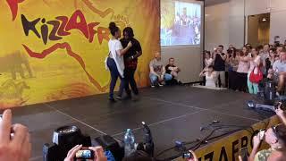 Kizomba #musicality  Laurent & Adeline - KizzAfro, Moscow - 2017