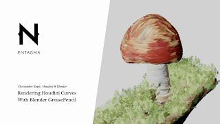 Blendini Tutorial: Painterly Renders with Houdini Curves and Blender Grease Pencil