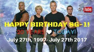 STARGATE SG1  20th Anniversary Trailer - Created by Cyril aka MacPhoenix82