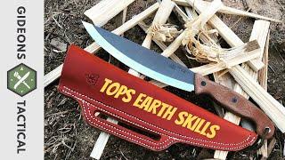 A Machete & A Scandi Have A Baby: TOPS Earth Skills Knife