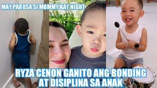 RYZA CENON GANITO ANG BONDING AT DISIPLINA SA ANAK NA SI NIGHT | ALL OUT CELEBRITY ENTERTAINMENT