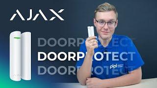 AJAX Alarm System Review: Ajax DoorProtect Sensor