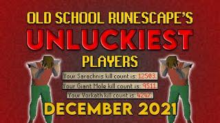 Old School RuneScape's UNLUCKIEST Players - December 2021