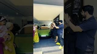 Surprise #Birthday #Gift  #PorscheTaycan #PushkarRajThakur #Wife  #Porsche #Taycan