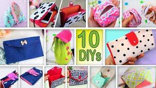 10 DIYs MINI POUCH & PURSE LOVELY DESIGNS 2020 // Easy to Make In 10 15 Min