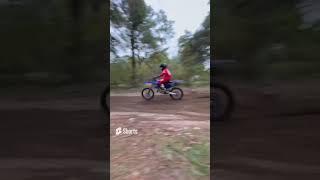 Dirt bike racing