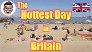 The Hottest Day in Britain, Swanage, UK