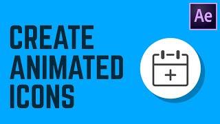 Create Icon Animation in After Effects - After Effects Tutorial | Beginners Tutorial