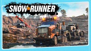 SNOWRUNNER - Um Concorrente Para Euro Truck Simulator!? | Gameplay em Português PT-BR