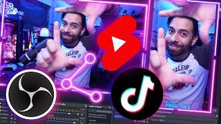 Transforma tu Stream de OBS a Clips Verticales para Shorts, Reels y TikTok + PRO TIPS