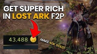 How I Made 40,000 Gold In Lost Ark As A Free 2 Play Player! (Full guide)