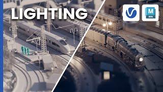 Lighting your scene in V-Ray for Maya