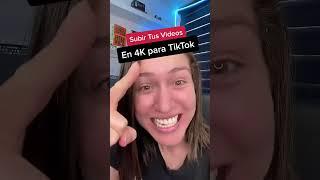 Como mejorar la calidad de los VIDEOS EN TIKTOK #eliannyanez #yoteayudo #aprendeentiktok #tecnologia