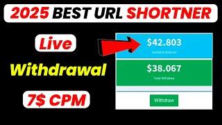 Best URL Shortener 2024 | $7 CPM, No Captcha, Daily Payment