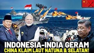 PRABOWO-MODI BERTINDAK TEGAS! Duet Angkatan Laut Indonesia-India Tenggelamkan Kapal Perang China?