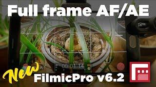 New Fullframe AF/AE in FilmicPro v6.2