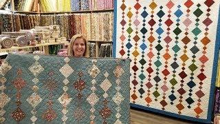 MADE MY OWN PATTERN! Donna's FREE BEADS Quilt!