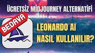 Leonardo AI Nasıl Kullanılır? | Ücretsiz Midjourney Alternatifi | Türkçe Yapay Zeka Resim Rehberi